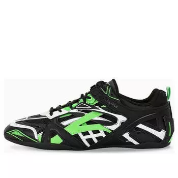 Кроссовки drive sneaker 'black green' Balenciaga, черный