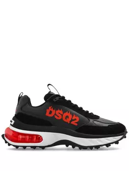 Кроссовки DSQUARED2 Bubble, черный