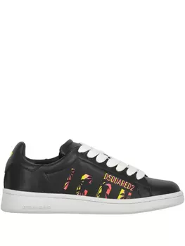 Кроссовки DSQUARED2 Icon-print, черный