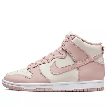 Кроссовки dunk high 'pink oxford' Nike, розовый