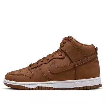 Кроссовки dunk high premium 'pecan' Nike, мультиколор