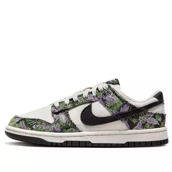 Кроссовки dunk low next nature 'floral tapestry' Nike, мультиколор