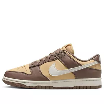 Кроссовки dunk low next nature 'mink brown sesame' Nike, коричневый