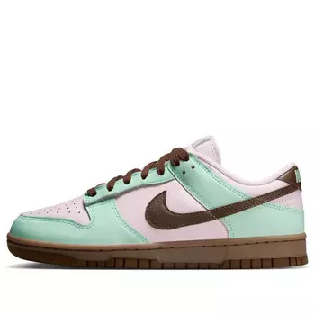 Кроссовки dunk low 'pearl pink mint foam gum' Nike, розовый
