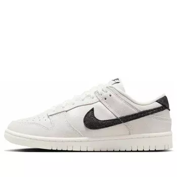 Кроссовки dunk low se 'white black team red' Nike, белый