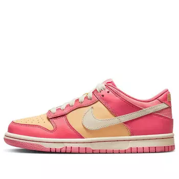 Кроссовки dunk low 'strawberry peach cream' Nike, мультиколор