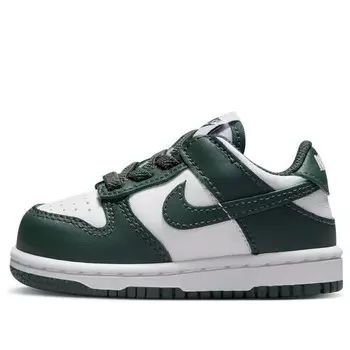 Кроссовки dunk low 'vintage green' Nike, белый