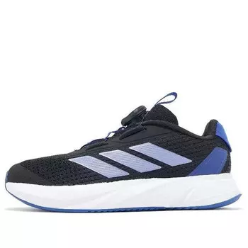 Кроссовки duramo sl boa 'black blue spark' Adidas, черный
