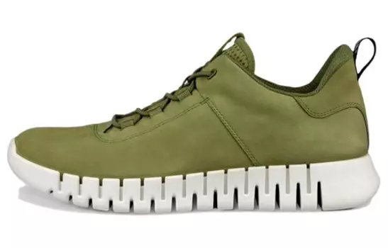 Кроссовки ecco Lifestyle Shoes Men Low-top Green, зеленый