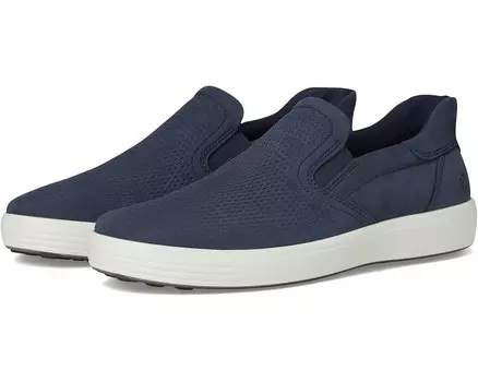 Кроссовки ECCO Soft 7 Easy Slip On Sneaker, цвет Marine