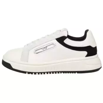 Кроссовки EMPORIO ARMANI Lifestyle Shoes Women's Low-top White, белый
