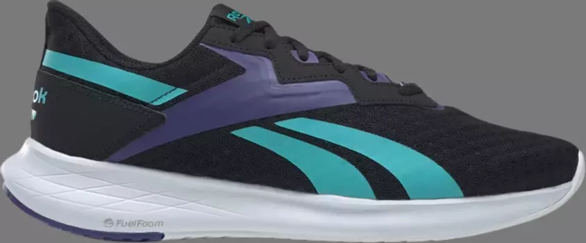 Кроссовки energen plus 2 'black teal bold purple' Reebok, черный