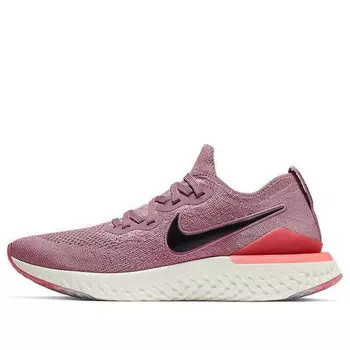 Кроссовки epic react flyknit 2 'plum dust' Nike, мультиколор