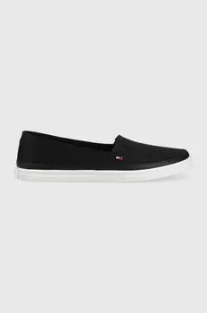 Кроссовки ESSENTIAL KESHA SLIP-ON Tommy Hilfiger, черный