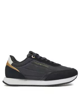 Кроссовки Essential Runner FW0FW08332 Tommy Hilfiger, черный