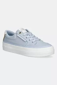 Кроссовки Essential Vulc Textile Sneaker Tommy Hilfiger, синий
