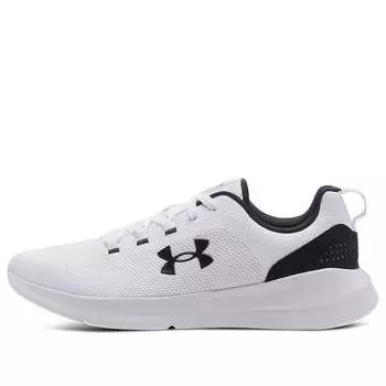 Кроссовки essential 'white black' Under Armour, белый