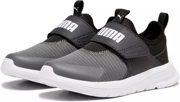 Кроссовки Evolve Slip-On PUMA, цвет Cool Dark Gray/Puma Black/Puma White
