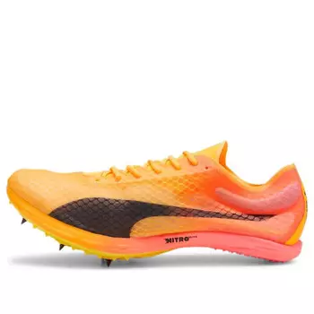 Кроссовки evospeed distance nitro elite+ 4 cleats 'orange black' Puma, оранжевый
