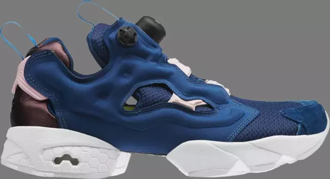Кроссовки face stockholm x wmns instapump fury Reebok, синий