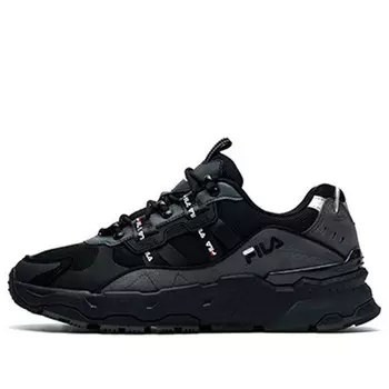 Кроссовки fashion sneakers low running shoes black/grey Fila, черный
