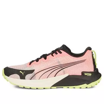 Кроссовки fast-trac nitro 'sunset glow black' Puma, черный