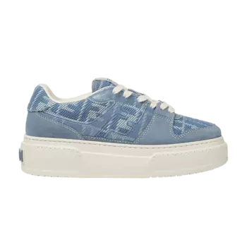 Кроссовки Fendi Fendi Wmns Match Platform 'FF Motif - Light Blue', синий