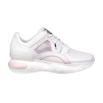 Кроссовки Fendi Leather Low 'White Pink', белый