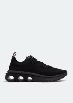 Кроссовки FERRAGAMO Running sneakers, черный