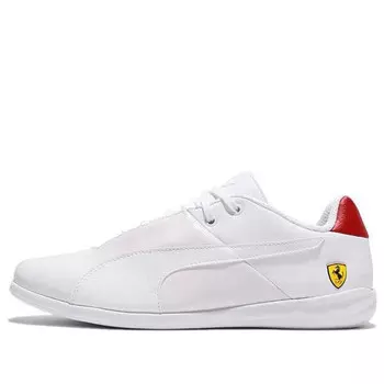Кроссовки ferrari future cat 'white red' Puma, белый