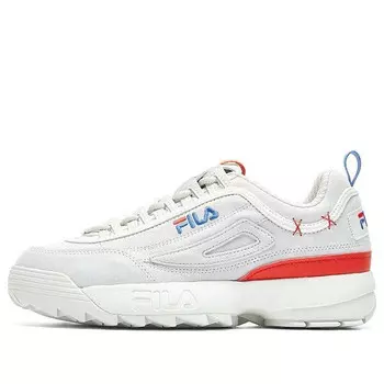 Кроссовки fila disruptor 2 low-cut old shoes grey Fila Fusion, серый