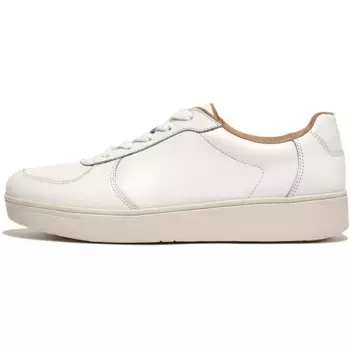 Кроссовки Fitflop Rally Leather Panel, белый