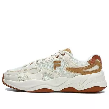Кроссовки flash sneakers 'white brown' Fila Fusion, белый
