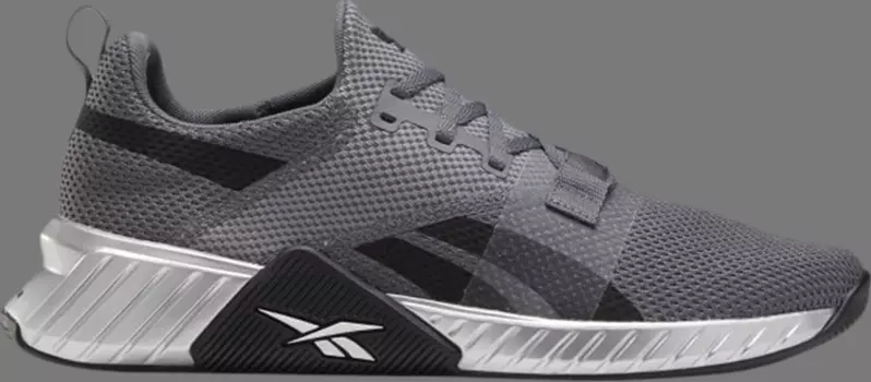 Кроссовки flashfilm train 2 'cold grey' Reebok, серый