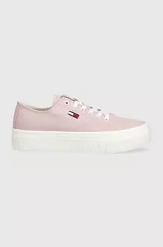 Кроссовки FLATFORM Tommy Jeans, розовый