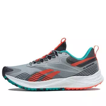 Кроссовки floatride energy 4 adventure running shoes 'grey orange flare' Reebok, серый