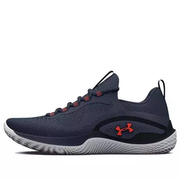 Кроссовки flow dynamic 'downpour grey after burn' Under Armour, синий