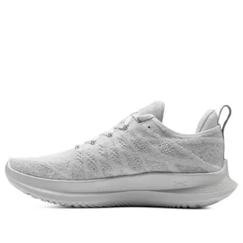 Кроссовки flow velociti 3 'white halo grey' Under Armour, белый