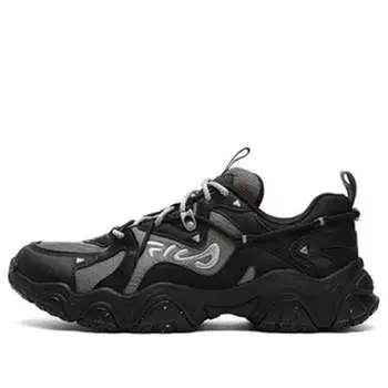 Кроссовки fluid 4 sneakers 'black grey' Fila, черный