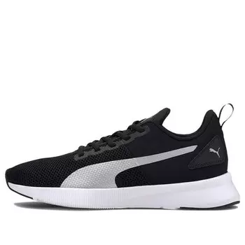 Кроссовки flyer black/silver Puma, черный