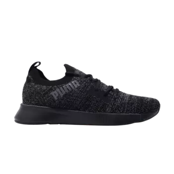Кроссовки Flyer Runner Engineered Knit Puma, черный