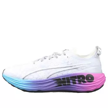 Кроссовки foreverrun nitro 'sunset - white' Puma, белый