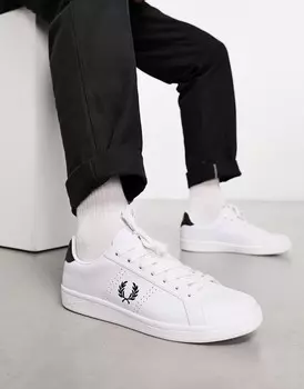 кроссовки Fred Perry B721 белого цвета
