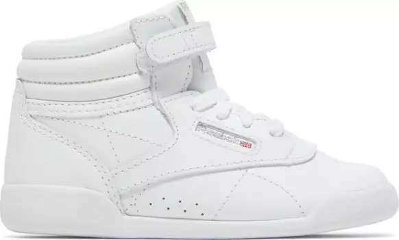 Кроссовки freestyle high toddler 'triple white' Reebok, белый