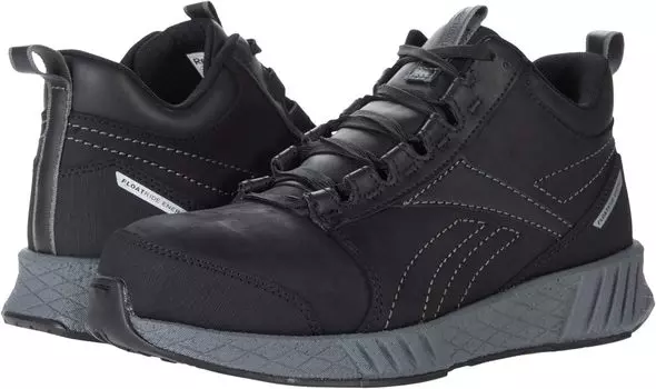 Кроссовки Fusion Formidable Work Mid Cut Composite Toe SD 10 Reebok, цвет Black/Grey