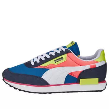 Кроссовки future rider play on 'lake blue pink' Puma, красный