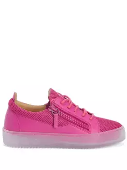 Кроссовки Gail на шнуровке Giuseppe Zanotti, розовый