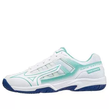 Кроссовки gate sky plus ii 'white teal navy' Mizuno, белый