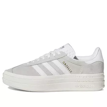Кроссовки gazelle bold 'grey white' Adidas, серый