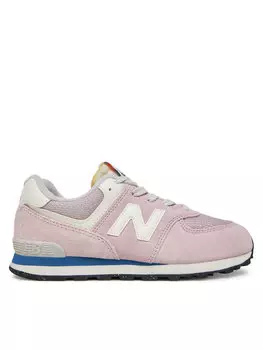 Кроссовки GC574VPK New Balance, розовый